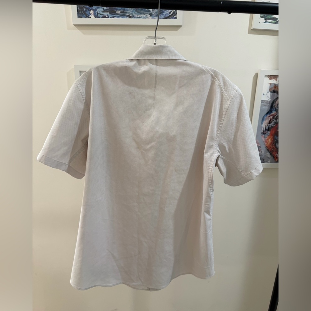 lululemon athletica Airing Easy White Button-Down Shirt - Picture 2 of 5